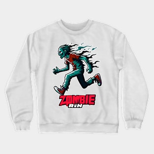 Zombie Run Crewneck Sweatshirt